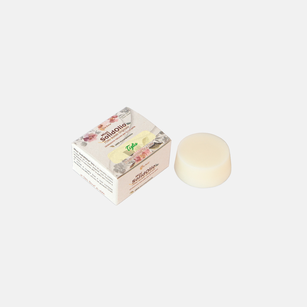 MINI SolidOlio bio TIGLIO – Olio Solido Viso – fiorito vanigliato